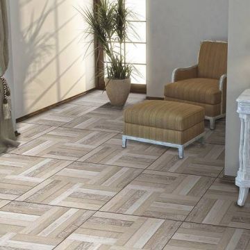 Керамогранит М-Квадрат (Кировская керамика) ProGres (Прогрес) Wood Бежевый Матовый 60х60 см (NR0355)