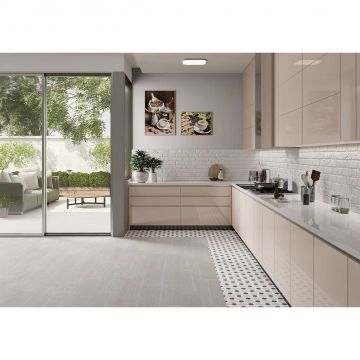 Керамогранит М-Квадрат (Кировская керамика) ProGres (Прогрес) Vernon Серый 45х45 см (730403)