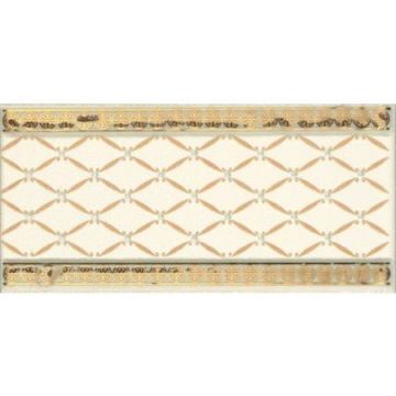 Бордюр Ape Ceramica (Апе Керамика) Cenefa Delis Marfil Gold 20x10 см, S001229