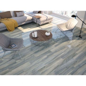 Керамогранит Ape Ceramica Time Blue Rect/Lev 20x114 см