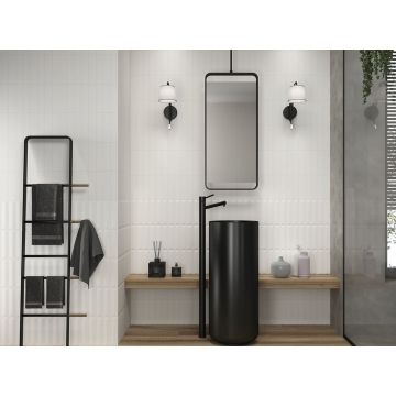 Плитка Ape Ceramica (Апе Керамика) Three-D Flat Palladium 5х20 см (MPL-030802)