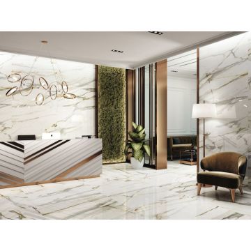 Напольная плитка Ape Ceramica (Апе Керамика) Calacatta Borghini Matt Rect. 60x60 см, ректификат, A034348