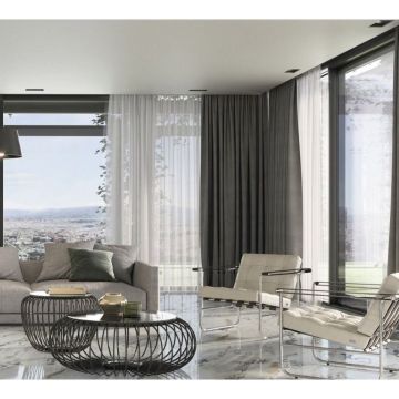 Напольная плитка Ape Ceramica (Апе Керамика) Capraia Bianco Pol. Rect. 80x160 см, ректификат, A035942