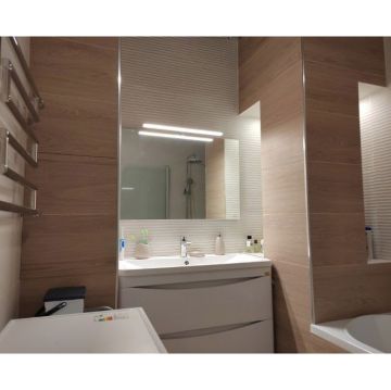 Настенная плитка Argenta (Аргента) Light Stone Score Taupe New 30х90 см