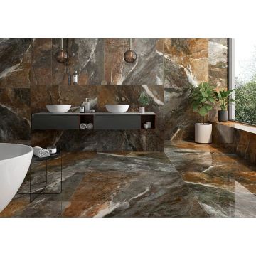 Керамогранит Geotiles Amazona Coffee 60x120 см Super Polished