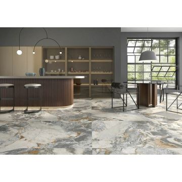 Керамогранит Geotiles Margot Blue 60x120 см Compacglass