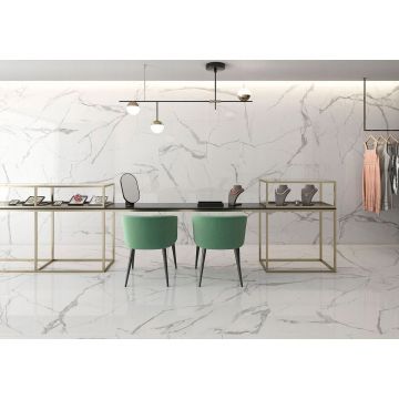 Керамогранит Geotiles Nilo Blanco 60x60 см Compacglass