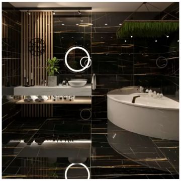 Керамогранит Geotiles Sahara noir 60x120 см ректиф.суперполир.