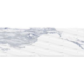 Стена Geotiles Rlv valeria blue 33,3x100 см ректиф.глянц.