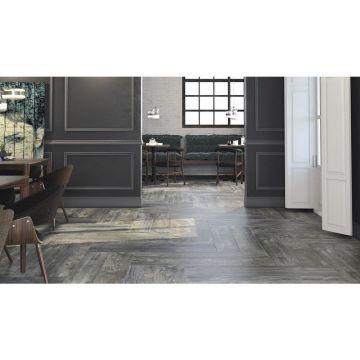 Керамогранит Fanal (Фанал) Kubrik Gris List.Lap. 22x118 см, лаппатированный, FL58887