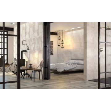 Керамогранит Fanal Plaster White Relieve 31,6x90 см
