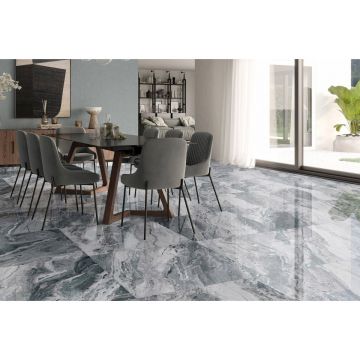 Керамогранит Fanal (Фанал) Dec.Orobico Black A Sshine 60x120 см (921140)