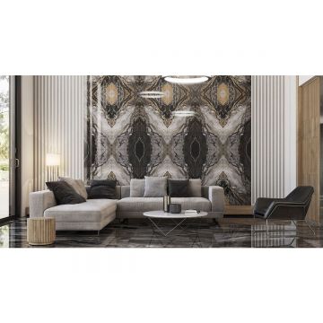 Керамогранит Fanal (Фанал) Dec.Orobico Black A Sshine 60x120 см (921140)