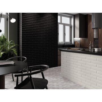 Настенная плитка El Barco (Эль Барко) Marsella blanc mat 7,5x30 см матовая