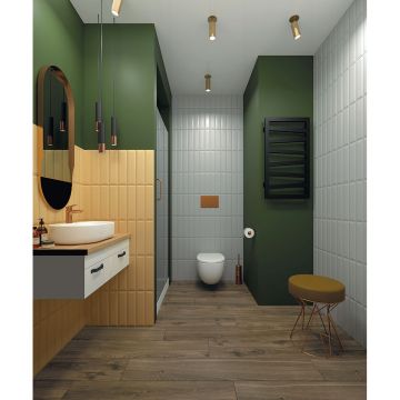 Настенная плитка El Barco (Эль Барко) Niza aqua brillo 7,5x30 см глянцевая