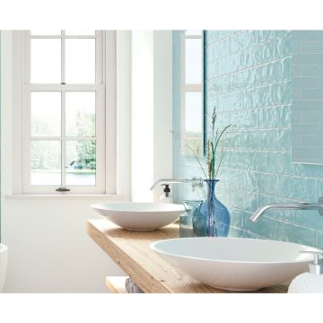 Настенная плитка El Barco (Эль Барко) Music Azul (12 видов рельефов) 7,5х30 см (78800479)