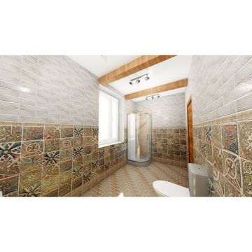Бордюр Mainzu Moldura Bolonia Ocre 5х20 см