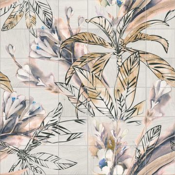 Панно Mainzu (Маинзу) Murales Optym Mural Autumn Leaves 120х120 см