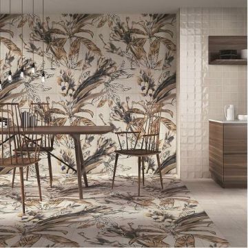 Панно Mainzu (Маинзу) Murales Optym Mural Autumn Leaves 120х120 см