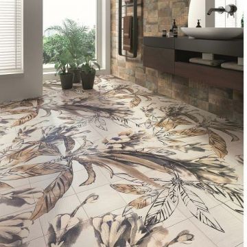 Панно Mainzu (Маинзу) Murales Optym Mural Autumn Leaves 120х120 см