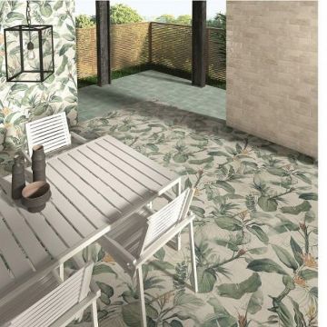 Панно Mainzu (Маинзу) Murales Optym Mural Spring Leaves 120х120 см