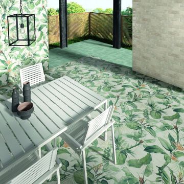 Панно Mainzu (Маинзу) Murales Optym Autumn Leaves Brown 120x120 см (921188)