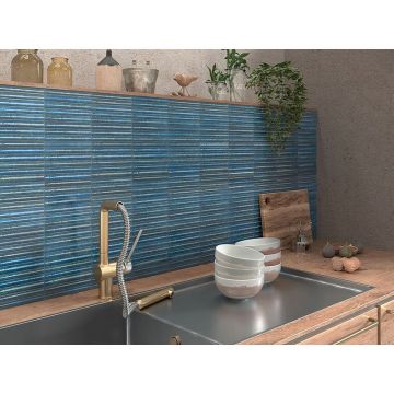 Настенная плитка Mainzu Etna Blu 15х30 см (78802567)