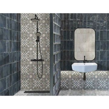 Настенная плитка Mainzu (Маинзу) Alboran Aqua 30х10 см (PT03428)