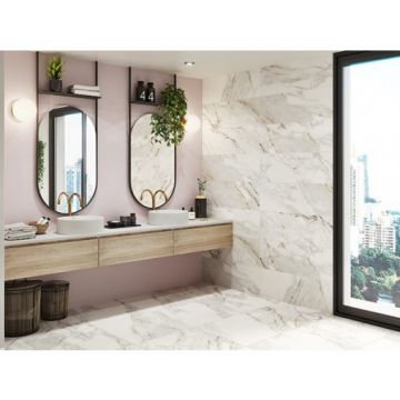 Настенная плитка Azteca (Ацтека) Macchia Vecchia Rev. Dots R90 Grey Matt 30x90 см (918255)