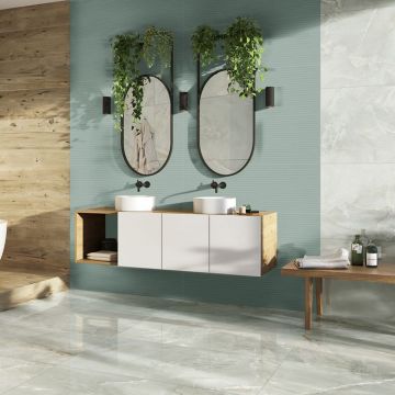 Керамогранит Azteca (Ацтека) Pav. Onyx Lux Dark Grey 60x120 см (920141)