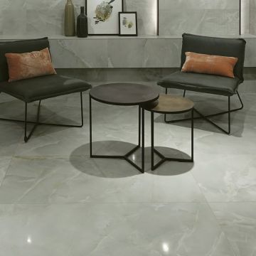 Керамогранит Azteca (Ацтека) Pav. Onyx Lux Dark Grey 60x120 см (920141)