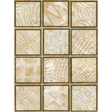 Вставка Dual Gres (Дуал Грес) Orbit Olambrilla Kenia Gold 7,5x7,5 см (908597)