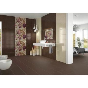 Бордюр Rocersa Cenefa genesis marron 7,5х75 см