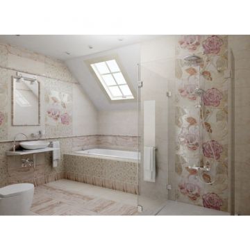 Декор Rocersa (Рокерса) Decorado Cibeles C beige 25х75 см