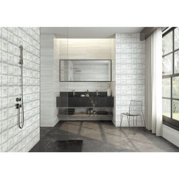 Стена Saloni Tholos perla mate 29,8x89,8 см ректиф.мат.