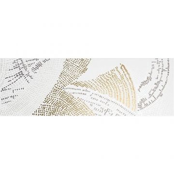 Декор Domino (Домино) Diamond Dec. Draw White Gold 60x20 см (912761)