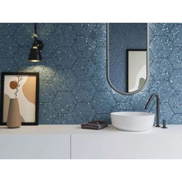 Керамогранит Ecoceramic EC.Inspire Blue Hex 20x24 см (921850)