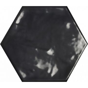 Керамогранит Ecoceramic EC.B.Chiara Negro Hex 20x24 см (923221)