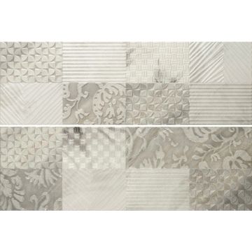 Настенная плитка Porcelanite Dos (Порcеланите Дос) 7511 Composicion Gallery II Gris 25x75 см (912588)