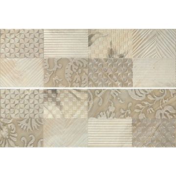Настенная плитка Porcelanite Dos (Порcеланите Дос) 7511 Composicion Gallery II Beige 25x75 см (912587)