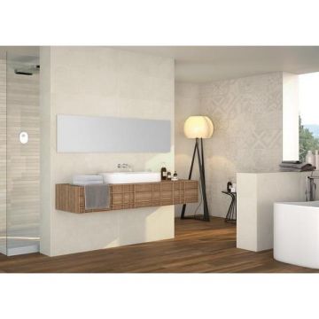 Настенная плитка Porcelanite Dos (Порcеланите Дос) 9515 Blanco Rect. Relieve 30x90 см, ректификат (913099)