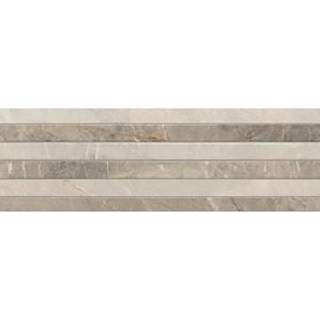 Настенная плитка Porcelanite Dos (Порcеланите Дос) 9520 00214952002001051 Rect. Gris Relieve 30x90 см, ректификат (912092)