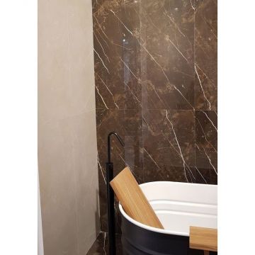 Керамогранит Porcelanite Dos (Порcеланите Дос) Pulido Rectificado 1320 Crema 48x128 см, ректификат, PD61555