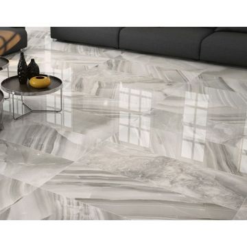 Керамогранит Porcelanite Dos (Порcеланите Дос) Pulido Rectificado 1331 Beige 48x128 см, ректификат, PD61560
