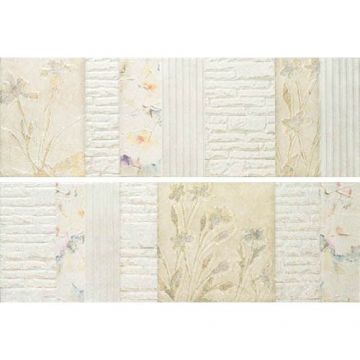 Панно Porcelanite Dos (Порcеланите Дос) Ros. 2216 Crema Nature Ii 22,5x67,5 см (912099)