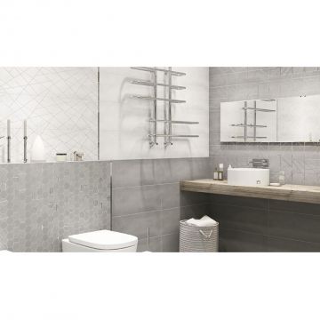 Керамическая плитка Delacora (Делакора) Baffin Gray Dark 25,3х75 см WT15BFN25R