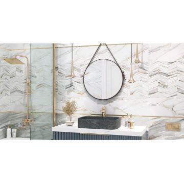 Керамическая плитка Delacora (Делакора) Delta Carrara 24,6х74 см WT15DLA00R