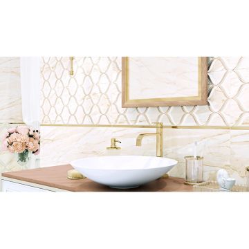 Бордюр Delacora (Делакора) Steel Max Gold 12х120 см BW0SSM09