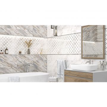 Бордюр Delacora (Делакора) Steel Max Platinum 12х120 см BW0SSM66