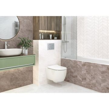 Настенная плитка Delacora (Делакора) Evan 24,6х74х0,98 см WT15EVA05R